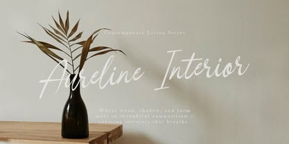 Danthalion Font Poster 4