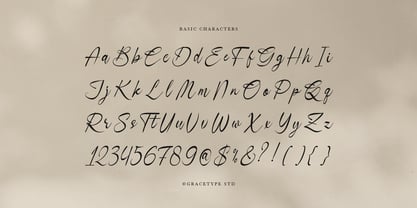 Danthalion Font Poster 10
