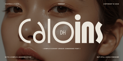 Dh Caloins Font Poster 1