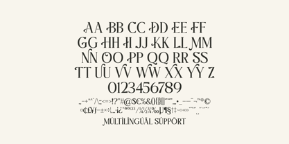 Praise Font Poster 8