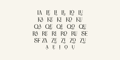 Praise Font Poster 2