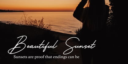 Rose Clover Font Poster 5