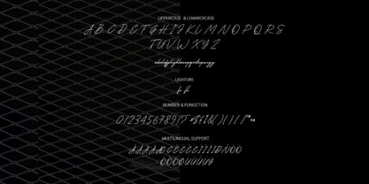 Rose Clover Font Poster 9