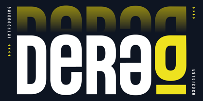 Derag Font Poster 1