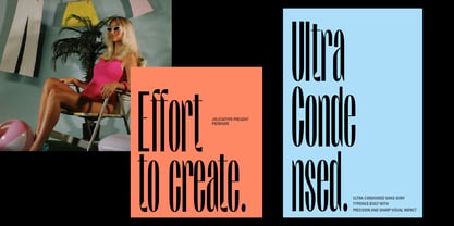 Pierknife Font Poster 2