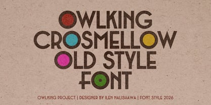 Crosmellow Font Poster 1