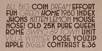 Crosmellow Font Poster 6