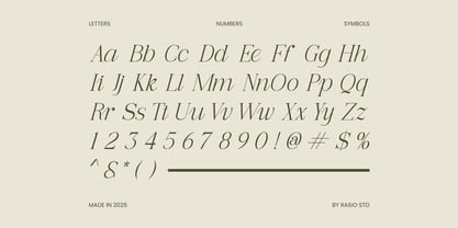 Mazzini Font Poster 2