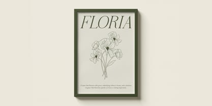 Mazzini Font Poster 7