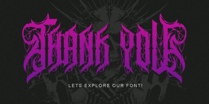 Notyrr Font Poster 15