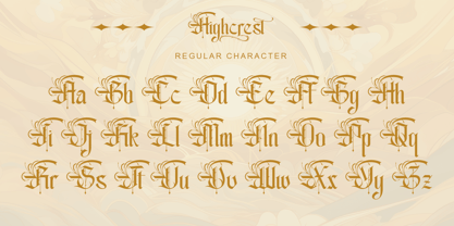 Highcrest Font Poster 11