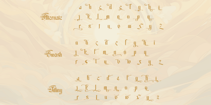 Highcrest Font Poster 12