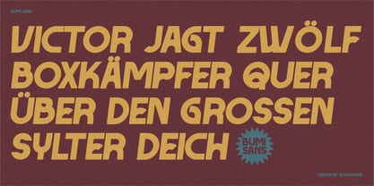 Bumi Font Poster 8