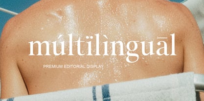 The Kayla Editorial Font Poster 14