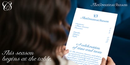 Business Blooming Font Poster 7