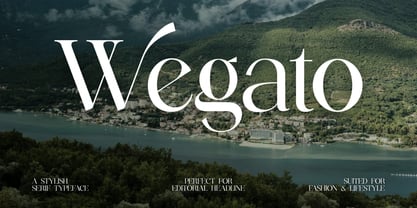 Wegato Font Poster 1