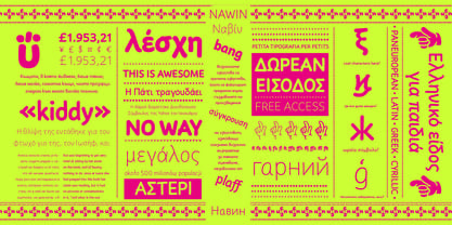 Nawin Paneuropean Font Poster 2