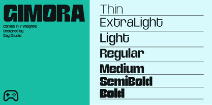 Gimora Font Poster 8