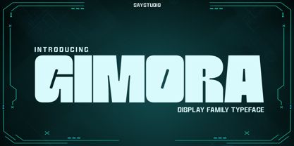 Gimora Font Poster 1