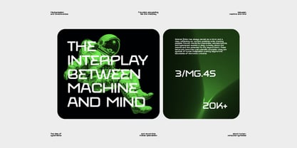 Korvia Font Poster 3