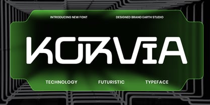 Korvia Font Poster 1
