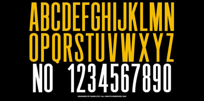 Tremanor Font Poster 2