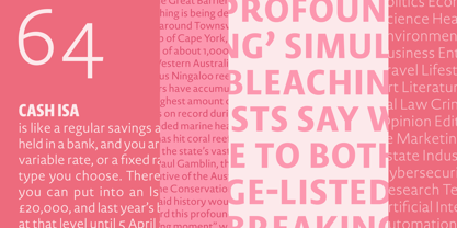 Novel Sans Pro Font Poster 3