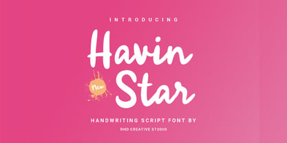 Havin Star Font Poster 1