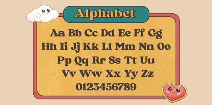 GC Club Brand Font Poster 2