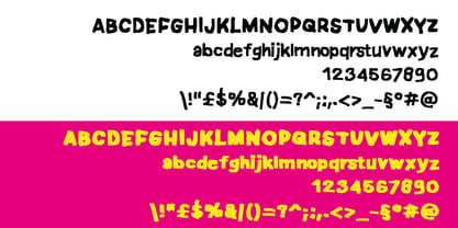 Frayed Marker Font Poster 4