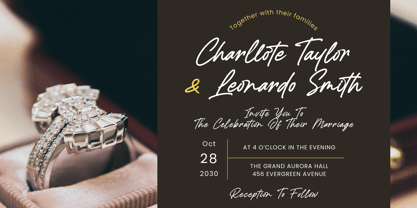 Chalontic Font Poster 13