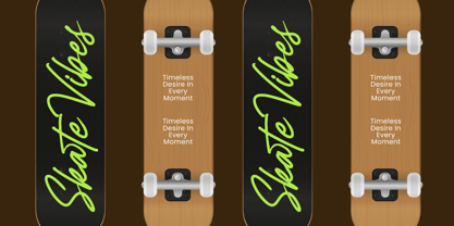 Chalontic Font Poster 4