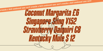 Cruncho Font Poster 4