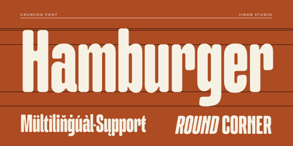 Cruncho Font Poster 10