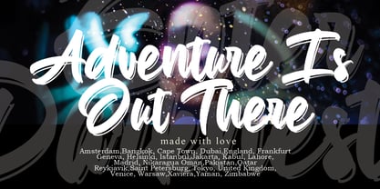 Enter Darknester Font Poster 2