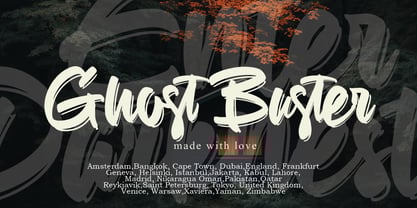 Enter Darknester Font Poster 4