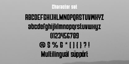 The Horison Font Poster 2