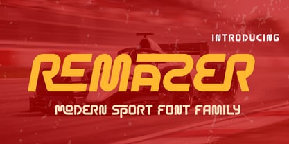 Remazer Font Poster 1