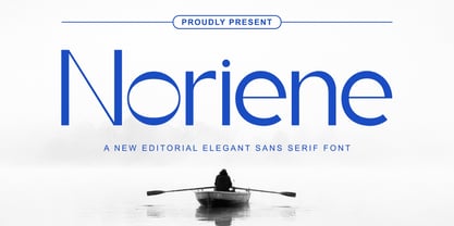Noriene Font Poster 1