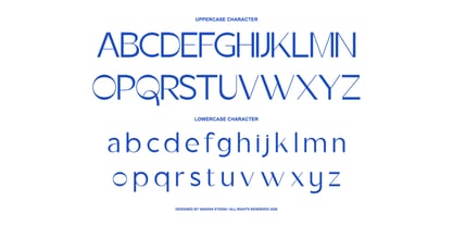 Noriene Font Poster 2