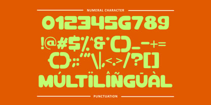 Saro Food Font Poster 8