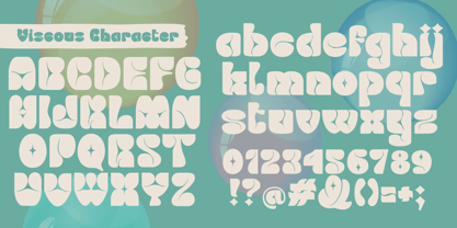 Viscous Font Poster 5