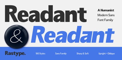 Readant Font Poster 11