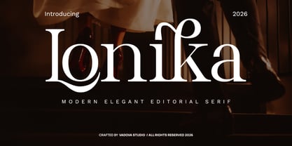 Lonika Font Poster 1