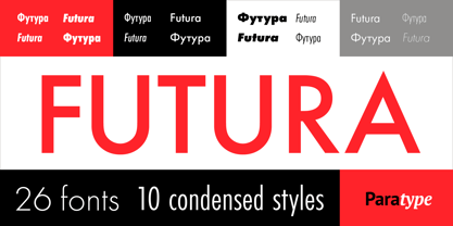 Futura PT Font Poster 1