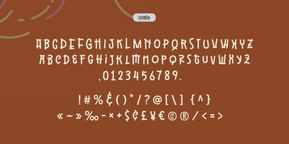 Somen Font Poster 8