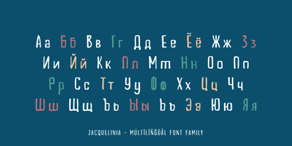 Jacquelinia Font Poster 10