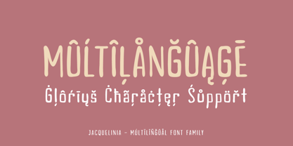 Jacquelinia Font Poster 11
