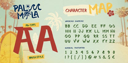 Palmila Font Poster 2