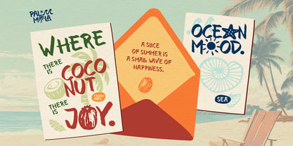 Palmila Font Poster 6